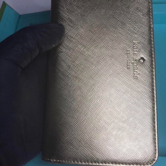 Kate Spade New York Zip Wristlet – Saffiano Gold, Fits Most Phones (Brand New) - Picture 2 of 7